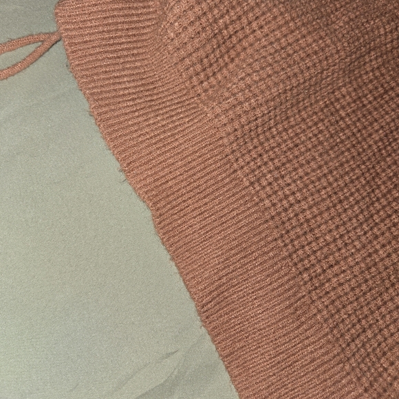 Warm & Cozy Lifestyle Waffle Knit Sweater Shirt – Size M #011 - Picture 4 of 6